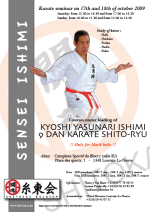 Shito Ryu stages Master Ishimi 2009